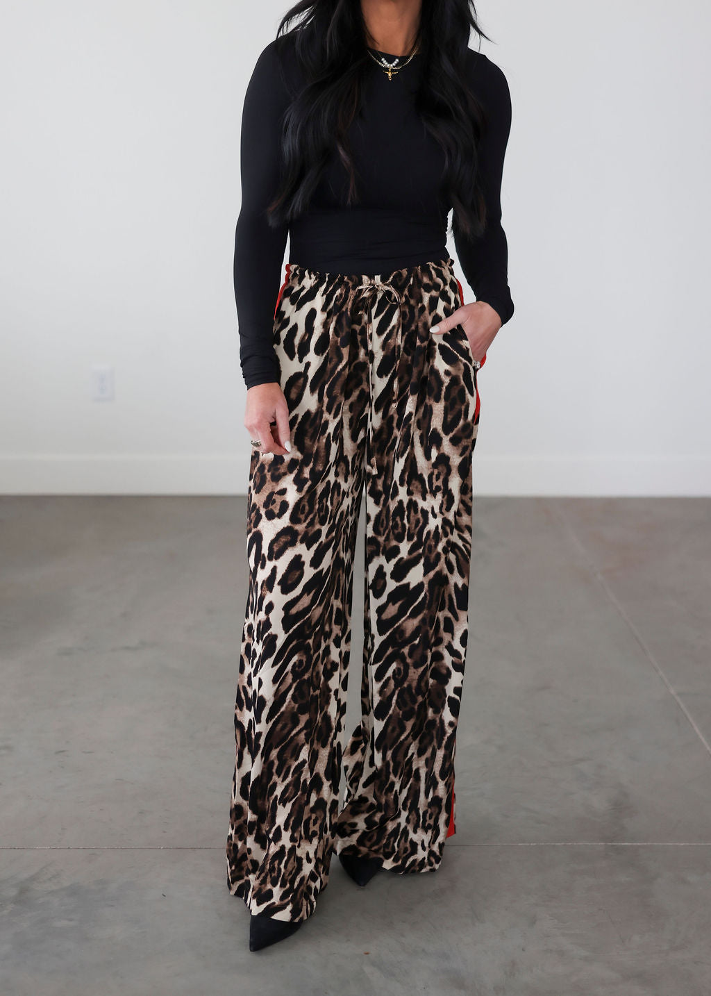 Robin Leopard Print Pants