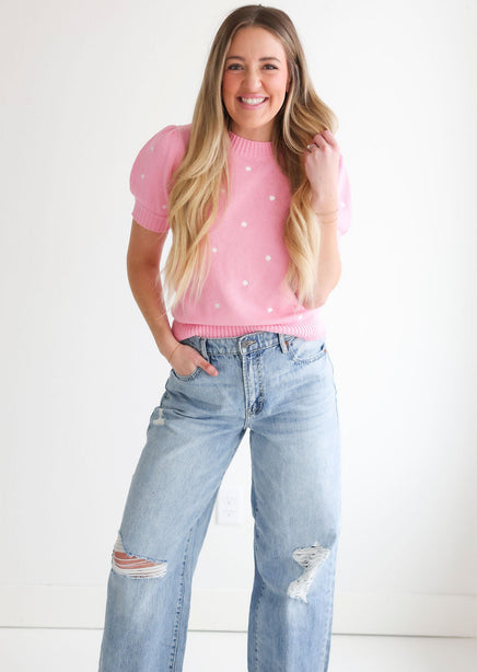 Keri Polka Dot Sweater product view