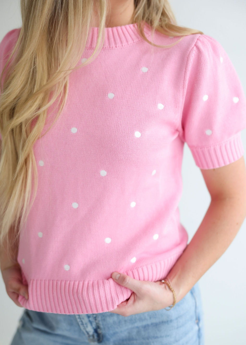 Keri Polka Dot Sweater