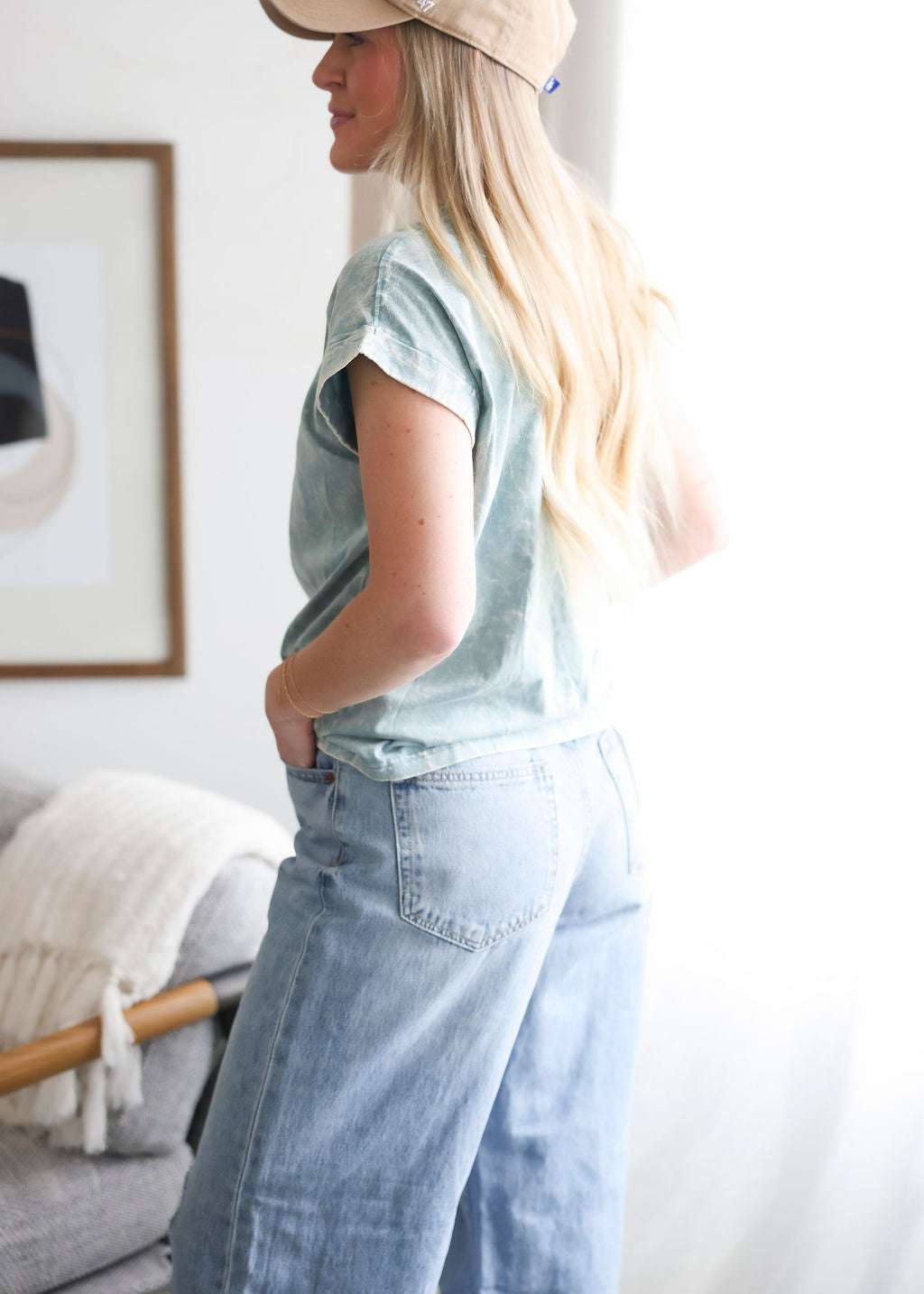 Zavier Crinkle Wash Tee