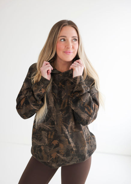 Coco Camo Hoodie by Lily & Lottie product view