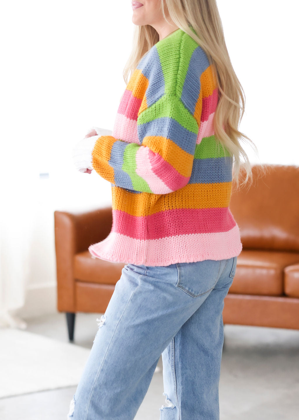 Ginny Striped Cardigan