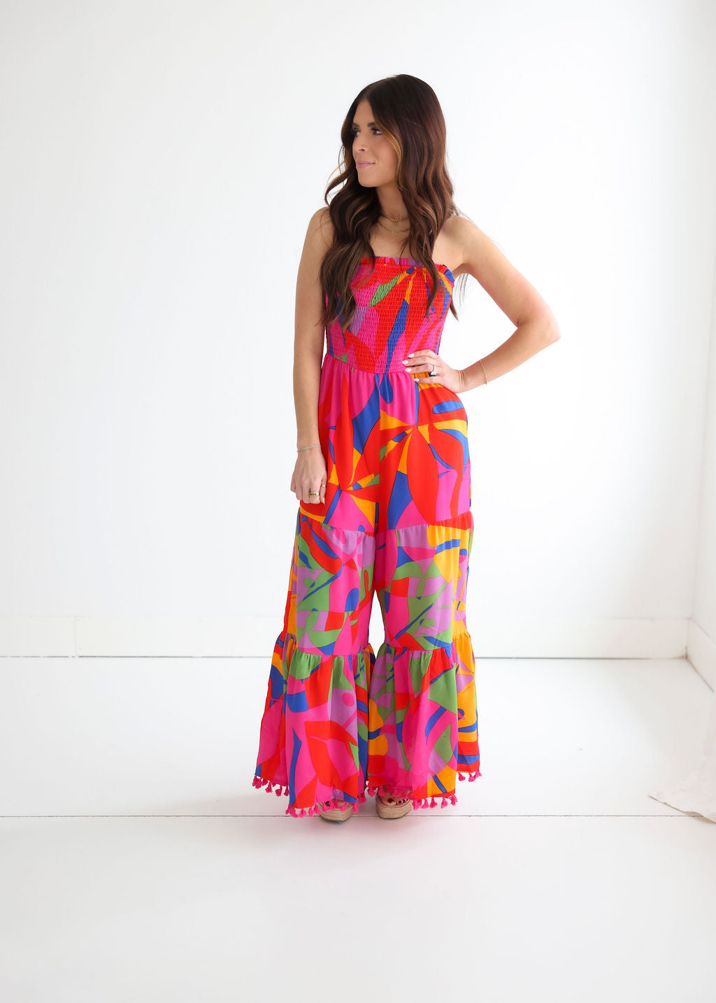 Teri Strapless Jumpsuit