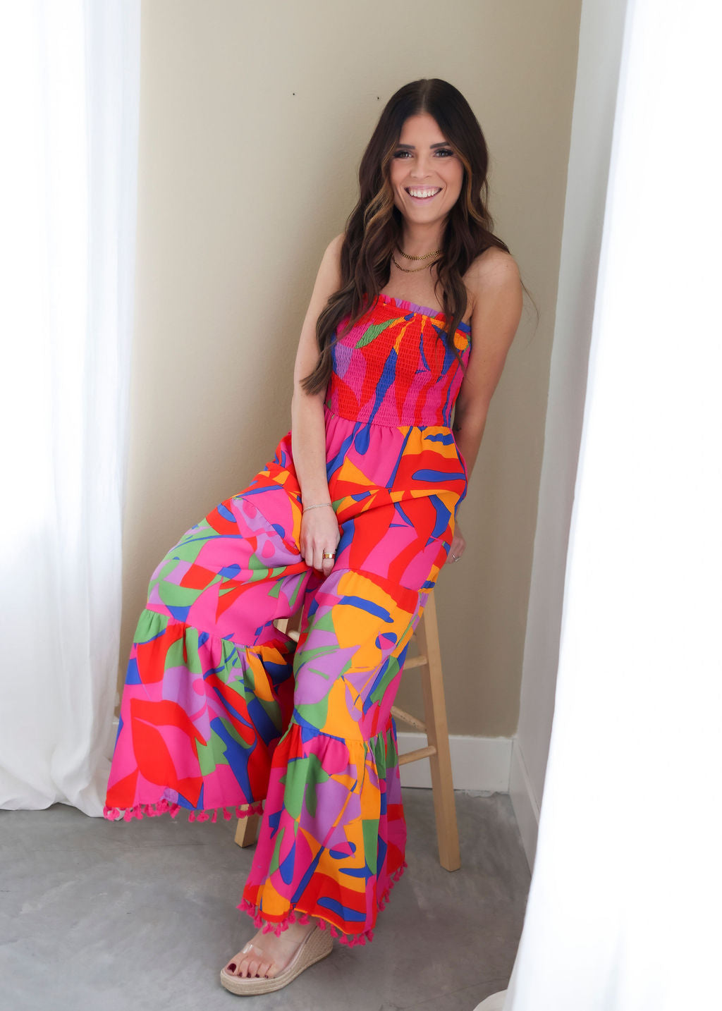 Teri Strapless Jumpsuit