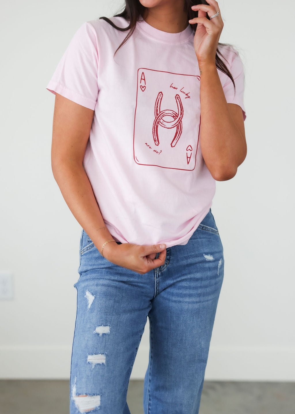 Ace of Hearts Graphic Tee