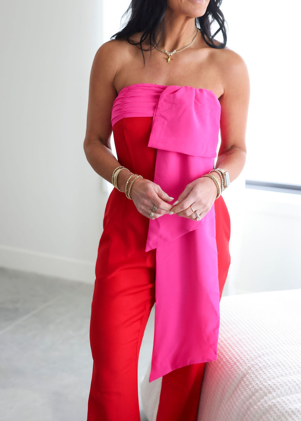 Gerri Strapless Jumpsuit