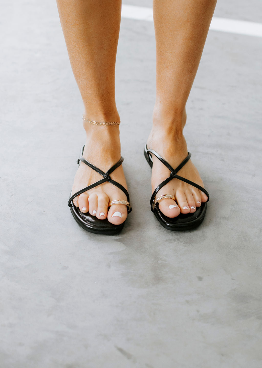 Ocean Strappy Sandals