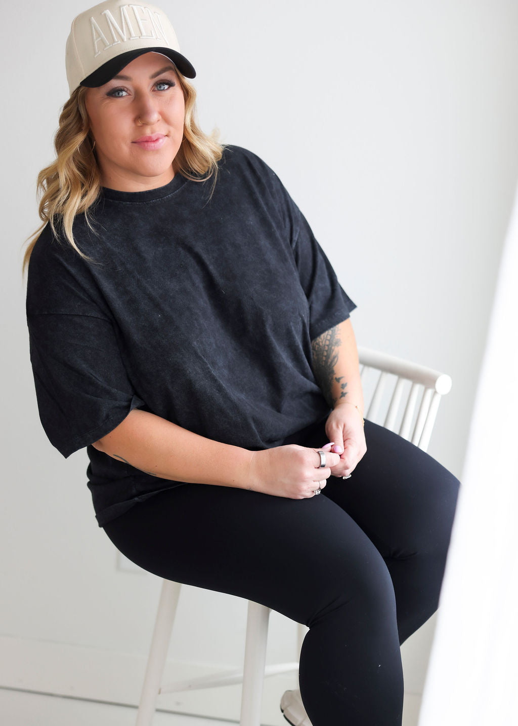 image of Tayler Acid Wash Tee