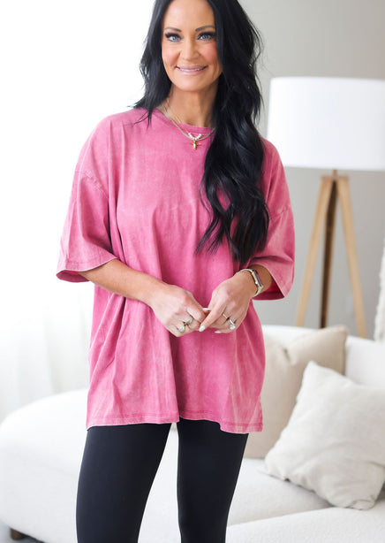 Tayler Acid Wash Tee product view