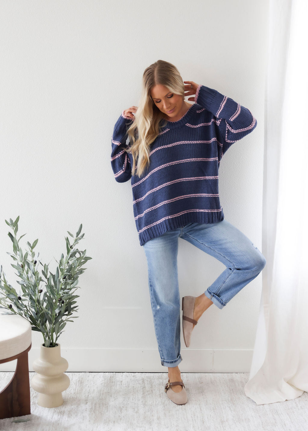 Stelle Striped Sweater