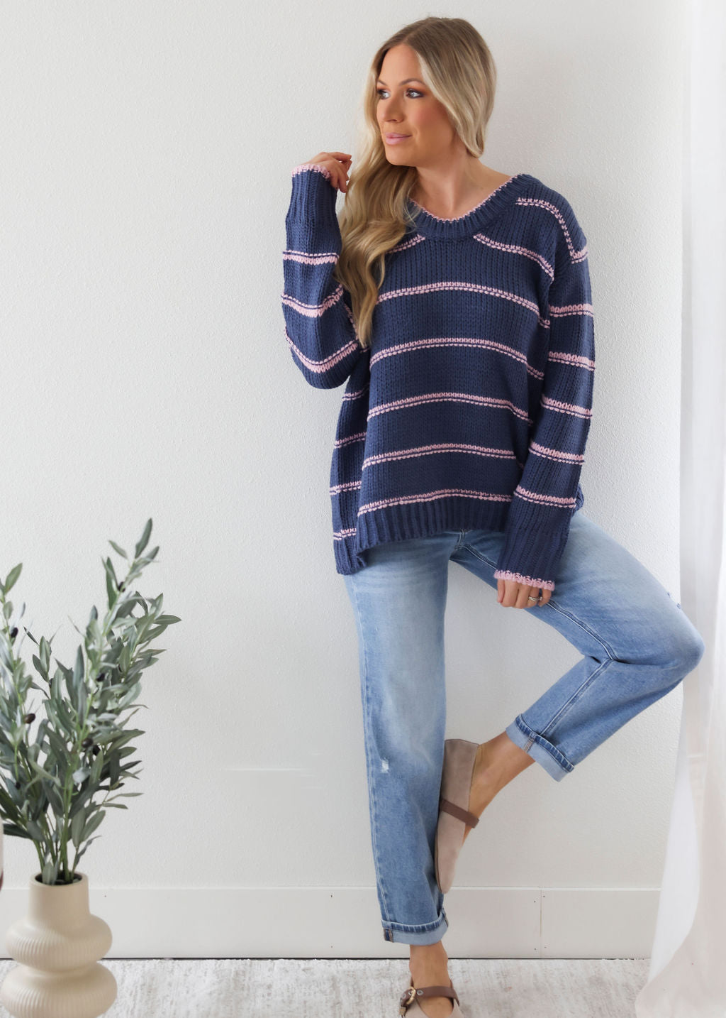 Stelle Striped Sweater