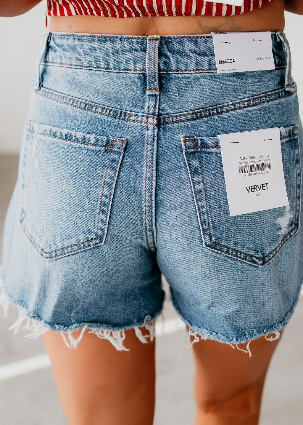 Arley Denim Shorts