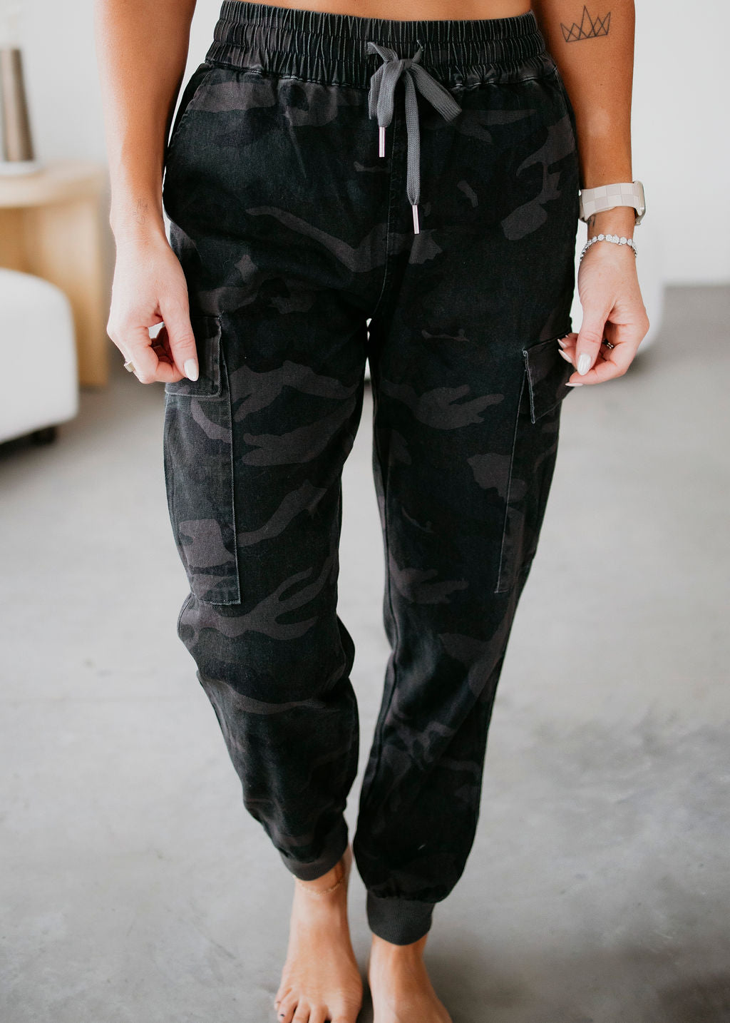 Rainey Camo Cargo Joggers