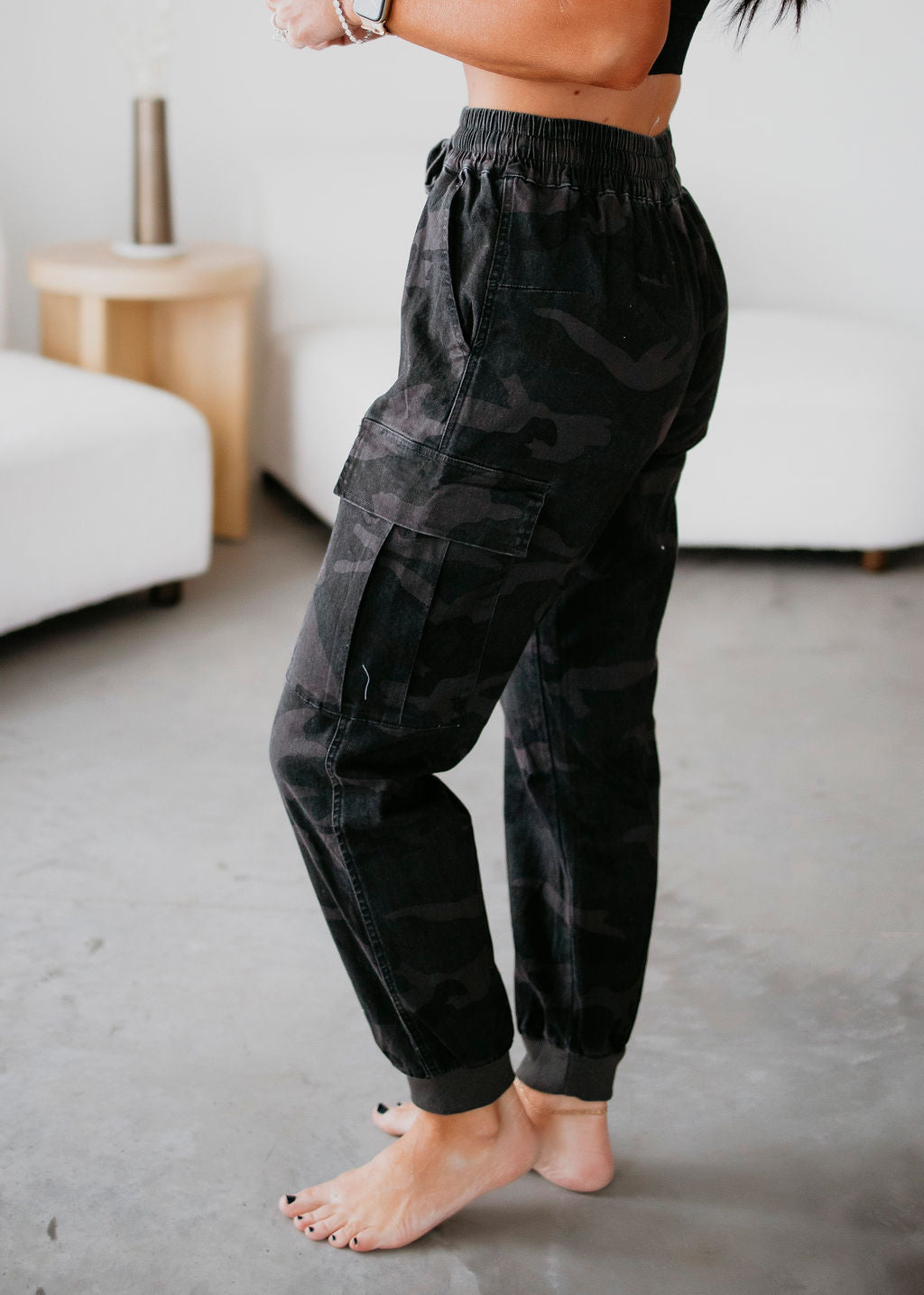 Rainey Camo Cargo Joggers