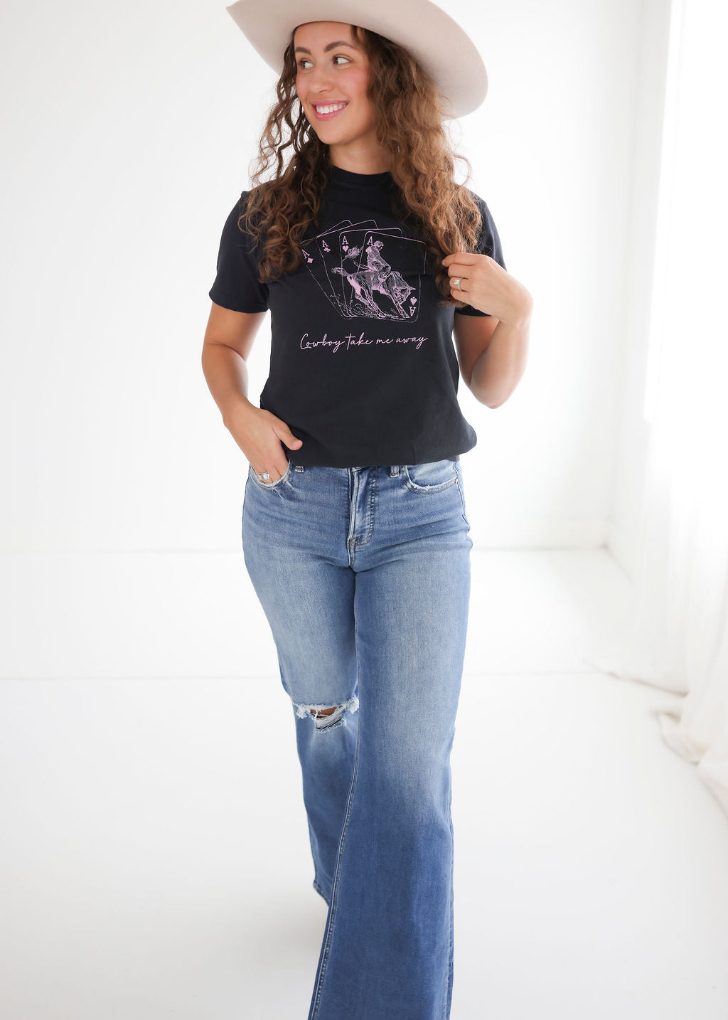 Cowboy Take Me Away Graphic Tee