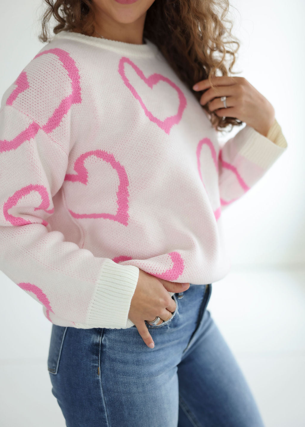 Heart Oversized Sweater