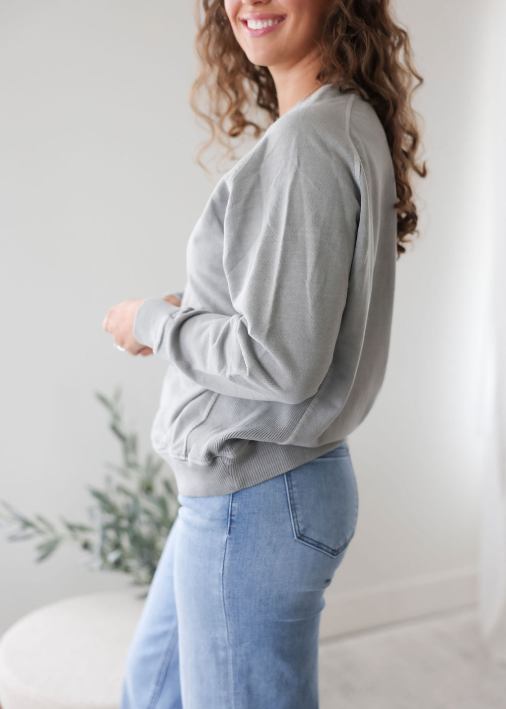 Cupid Coquette Bow Graphic Crew