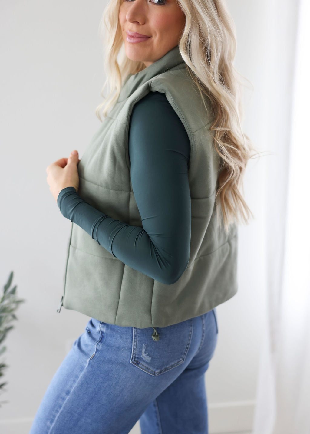Laren Puffer Vest