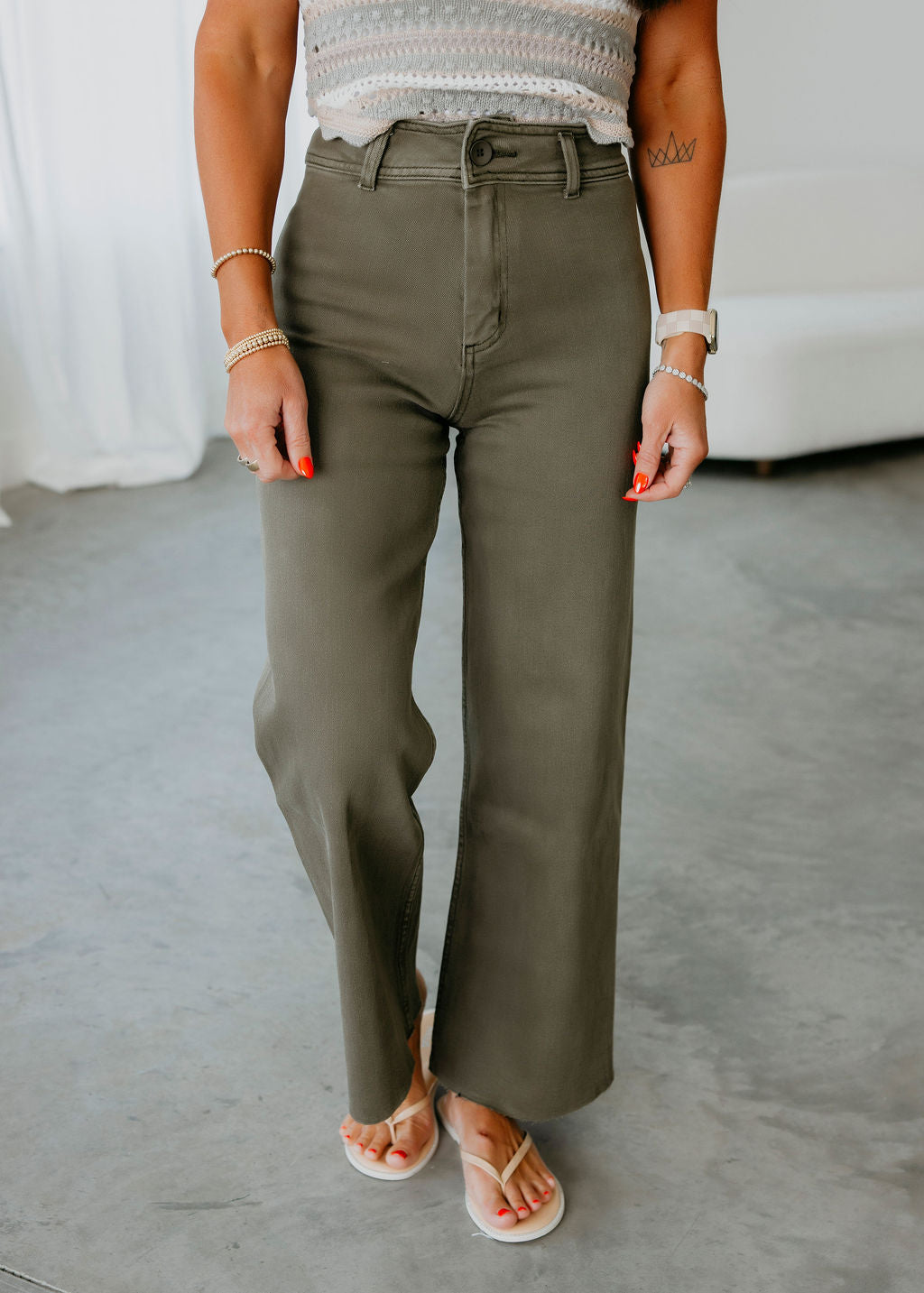 image of Amelia Wide Leg Jean