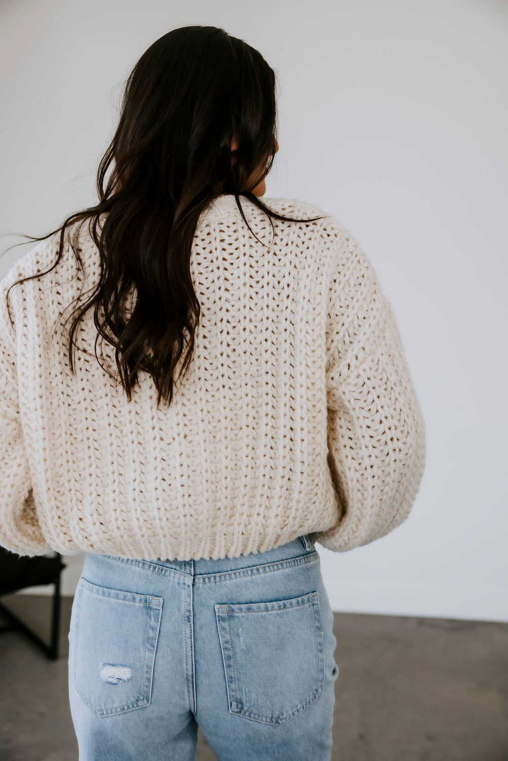 Teddie Chunky Knit Cardigan