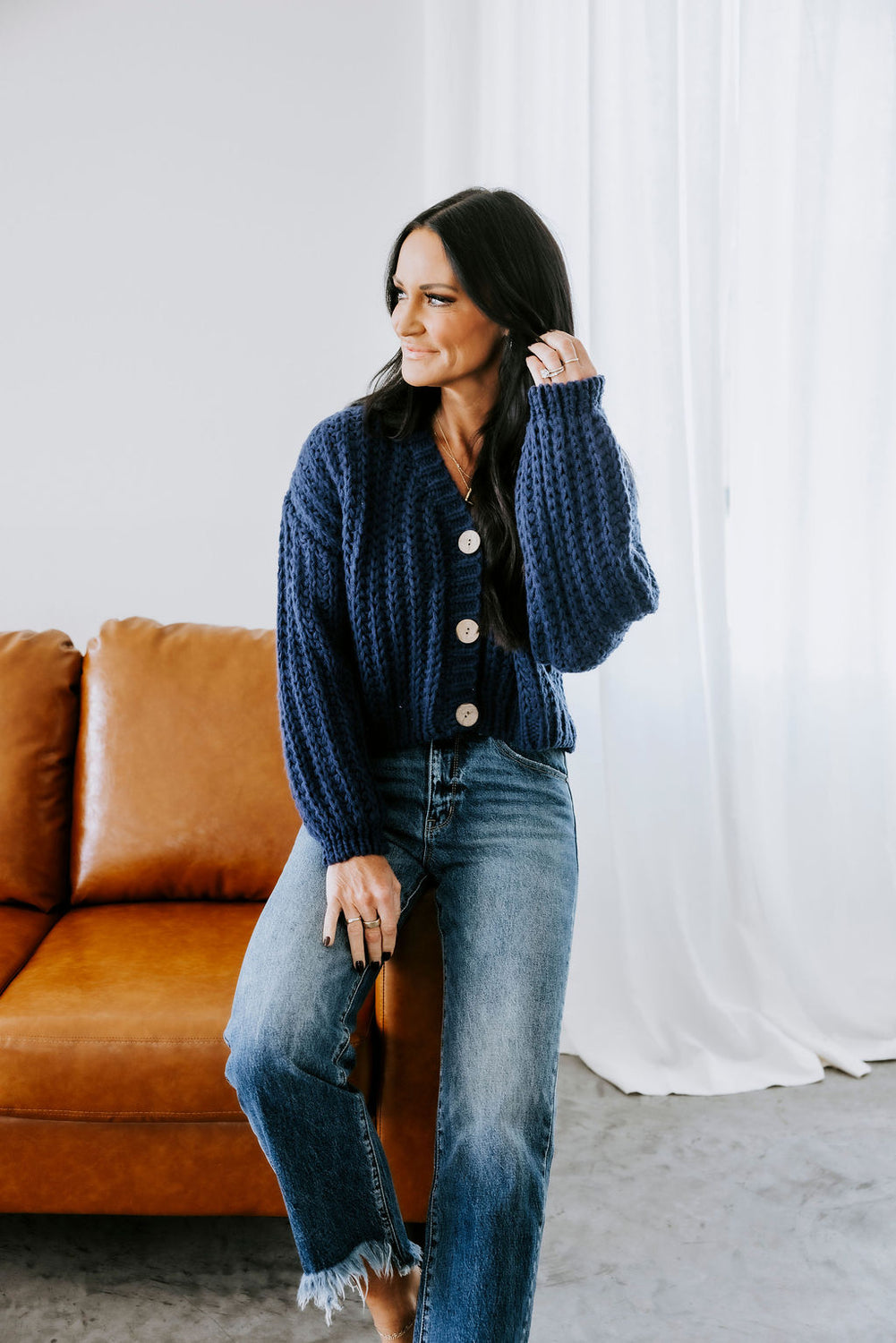 Teddie Chunky Knit Cardigan