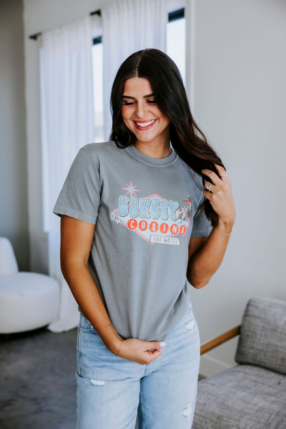 Cowboy Casino Graphic Tee