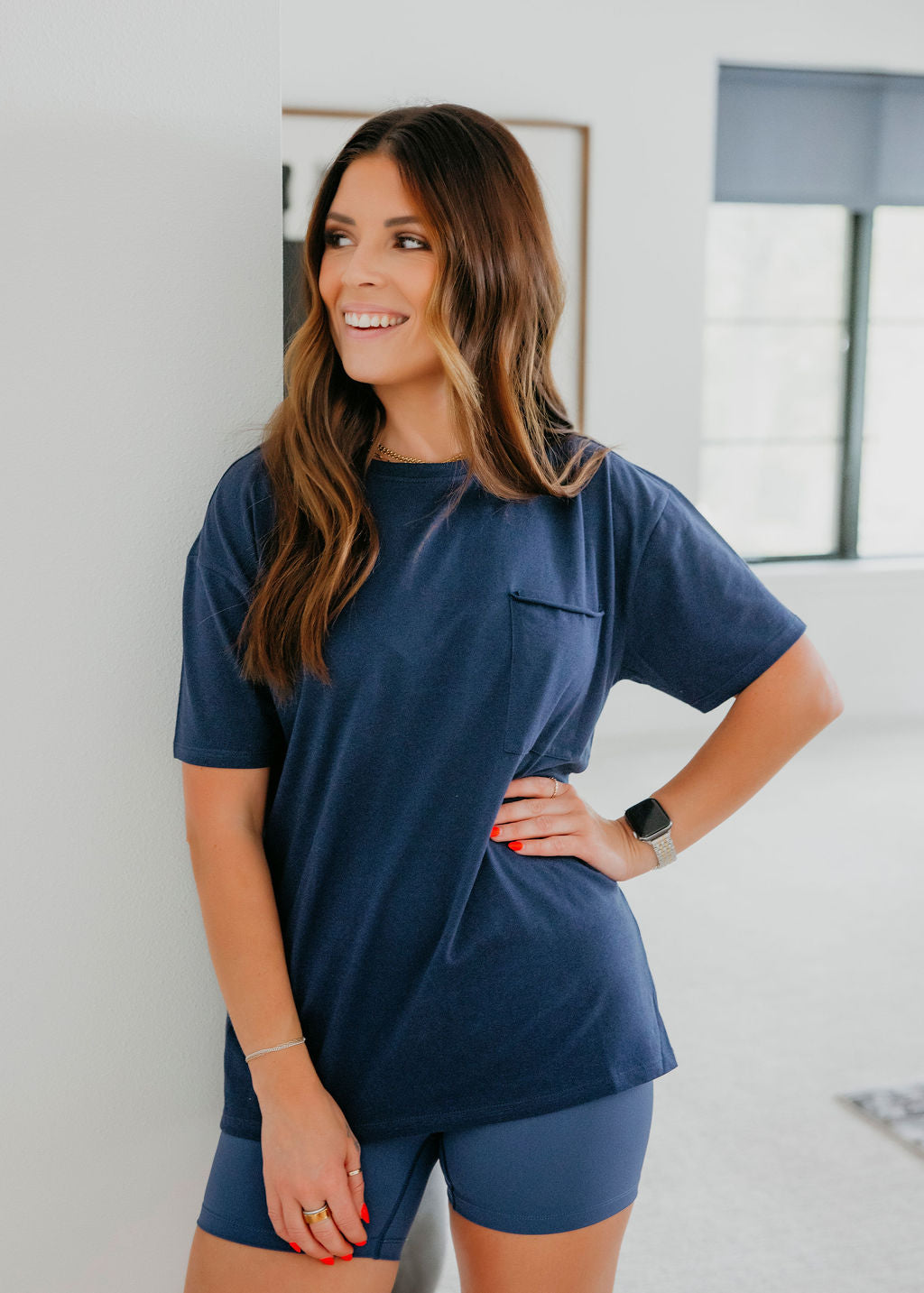 Lauren Pocket Tee by Lily & Lottie