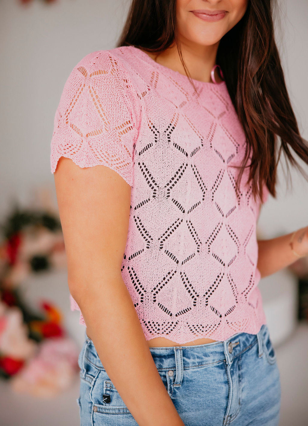 Ettie Stitch Crochet Top