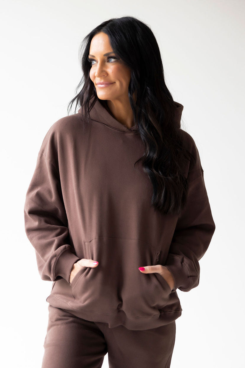 image of Essential Lightweight Hoodie by Lily & Lottie