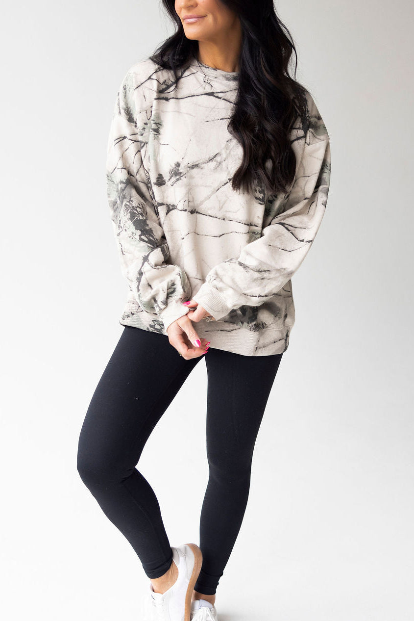 Mist Dune Camo Crew by Lily & Lottie