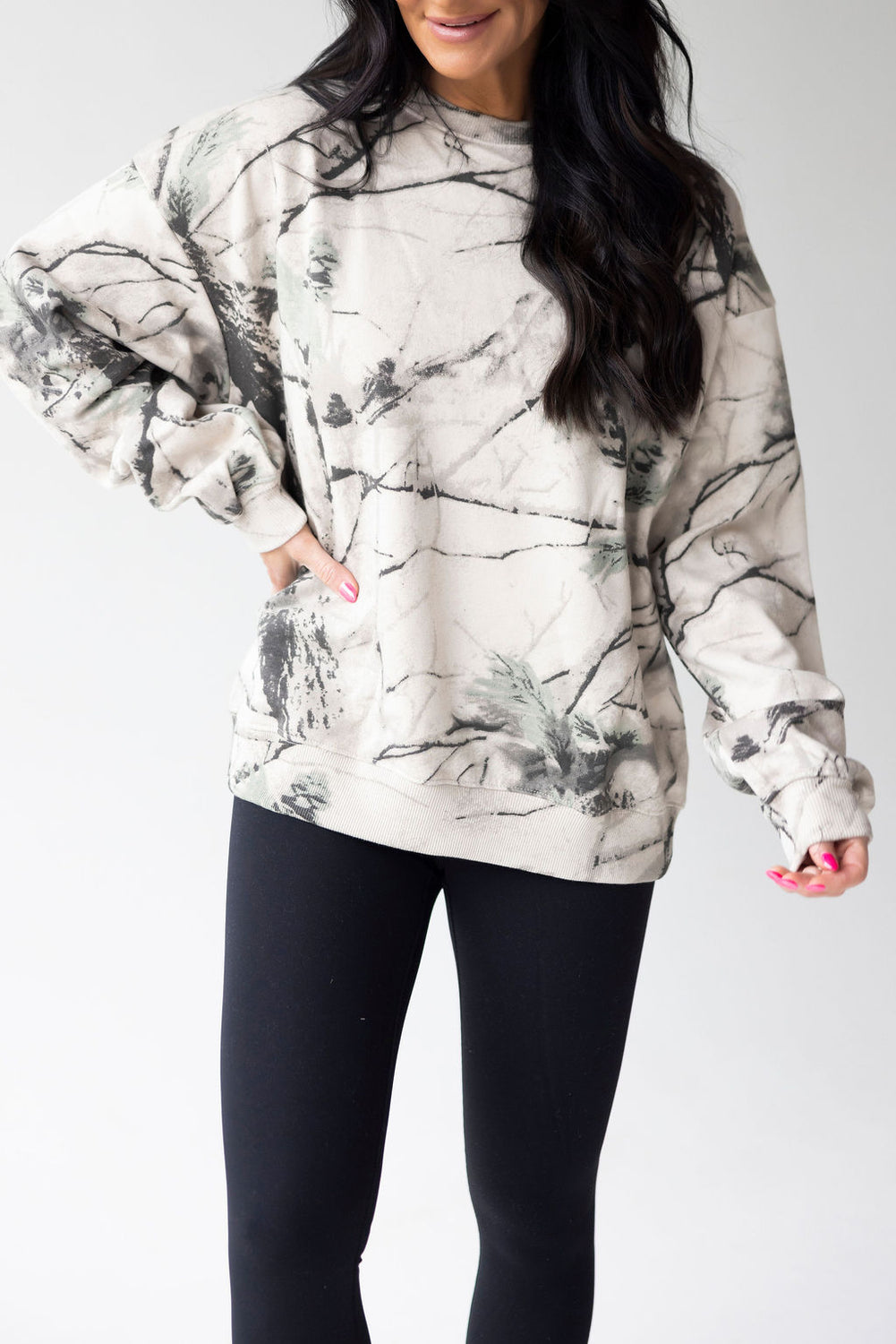 Mist Dune Camo Crew by Lily & Lottie