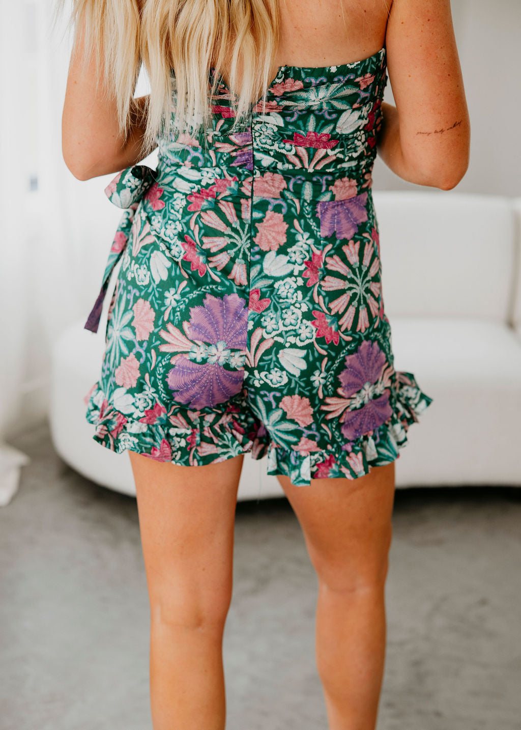 Judy Printed Romper