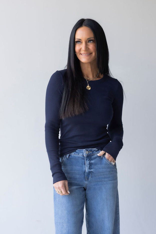 image of Kyra Long Sleeve Top by Lily & Lottie