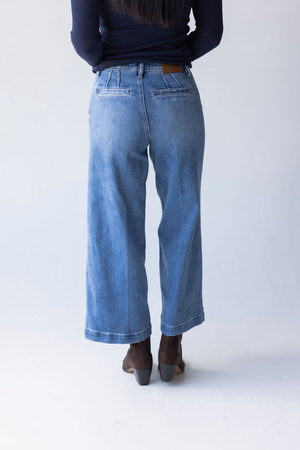 Kyleen Hidden Wide Leg Trouser Jeans