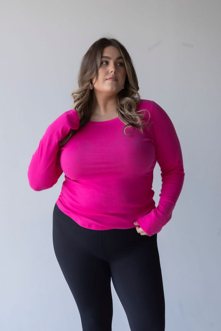 Kyra Long Sleeve Top by Lily & Lottie