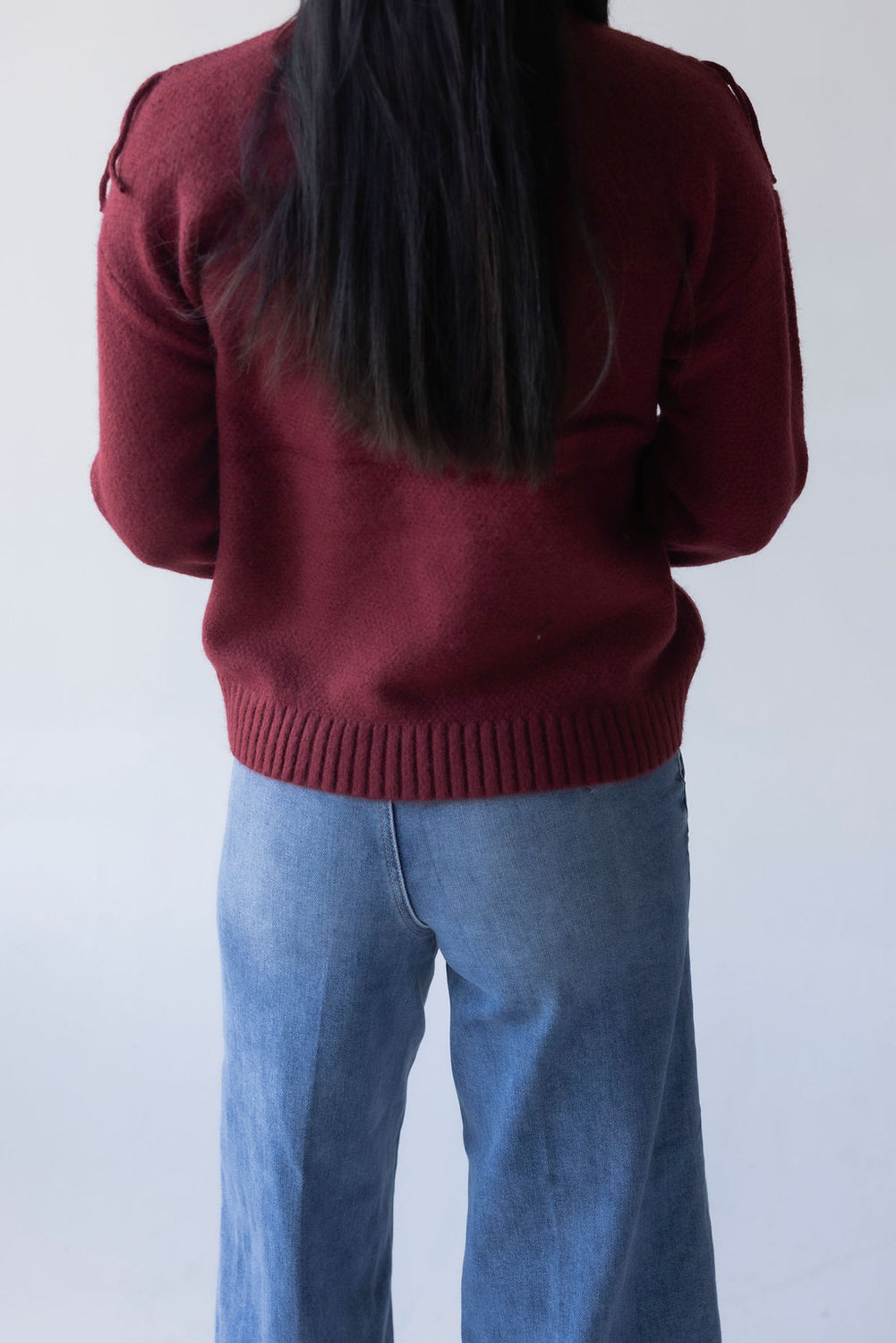 Maddison Fringe Trim Sweater