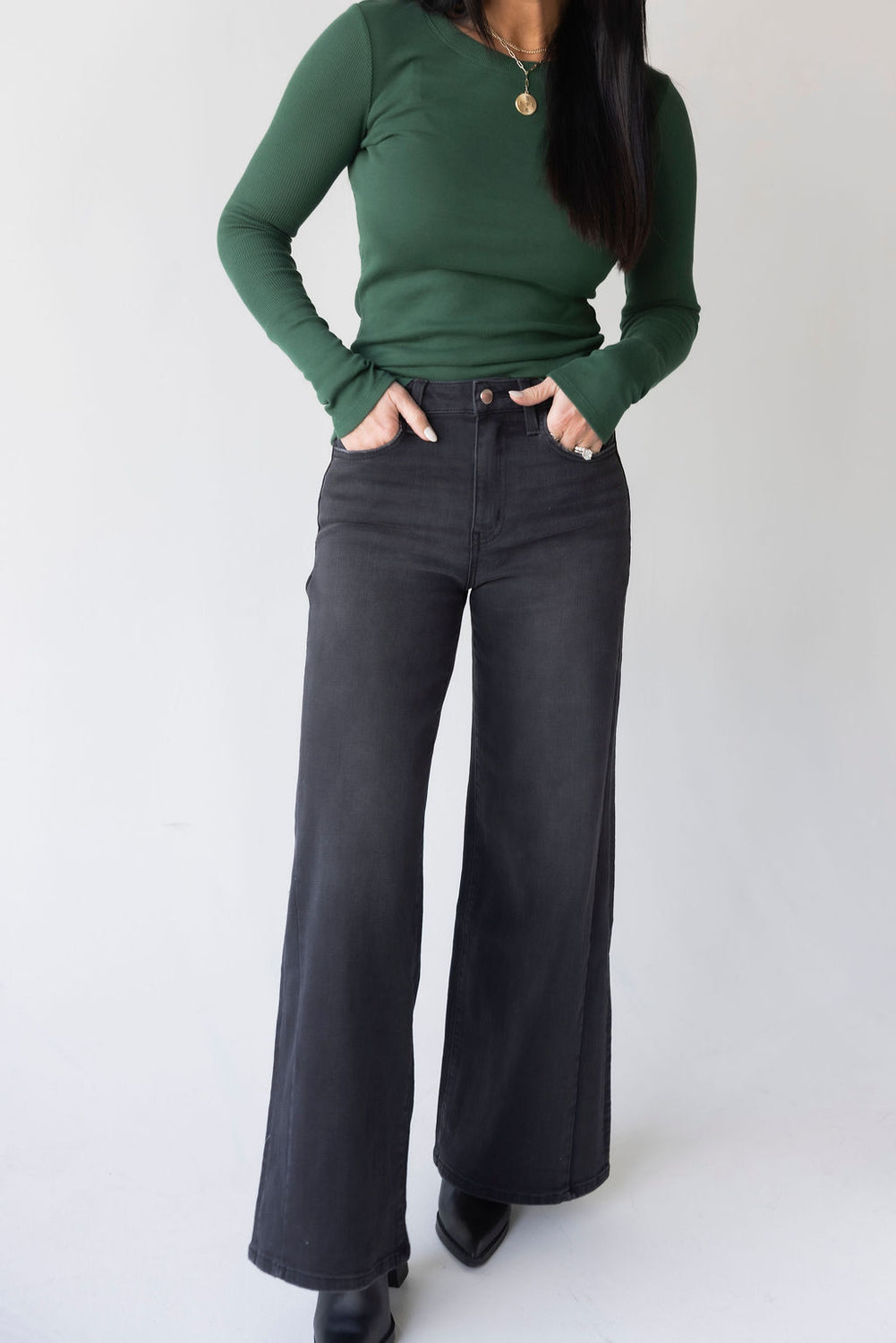 Terence Flying Monkey Wide Leg Jeans