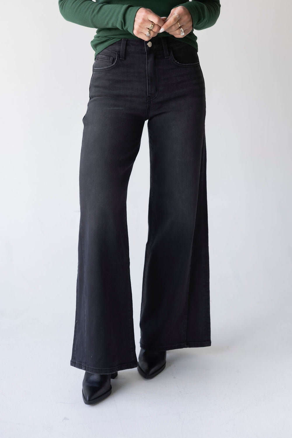 Terence Flying Monkey Wide Leg Jeans