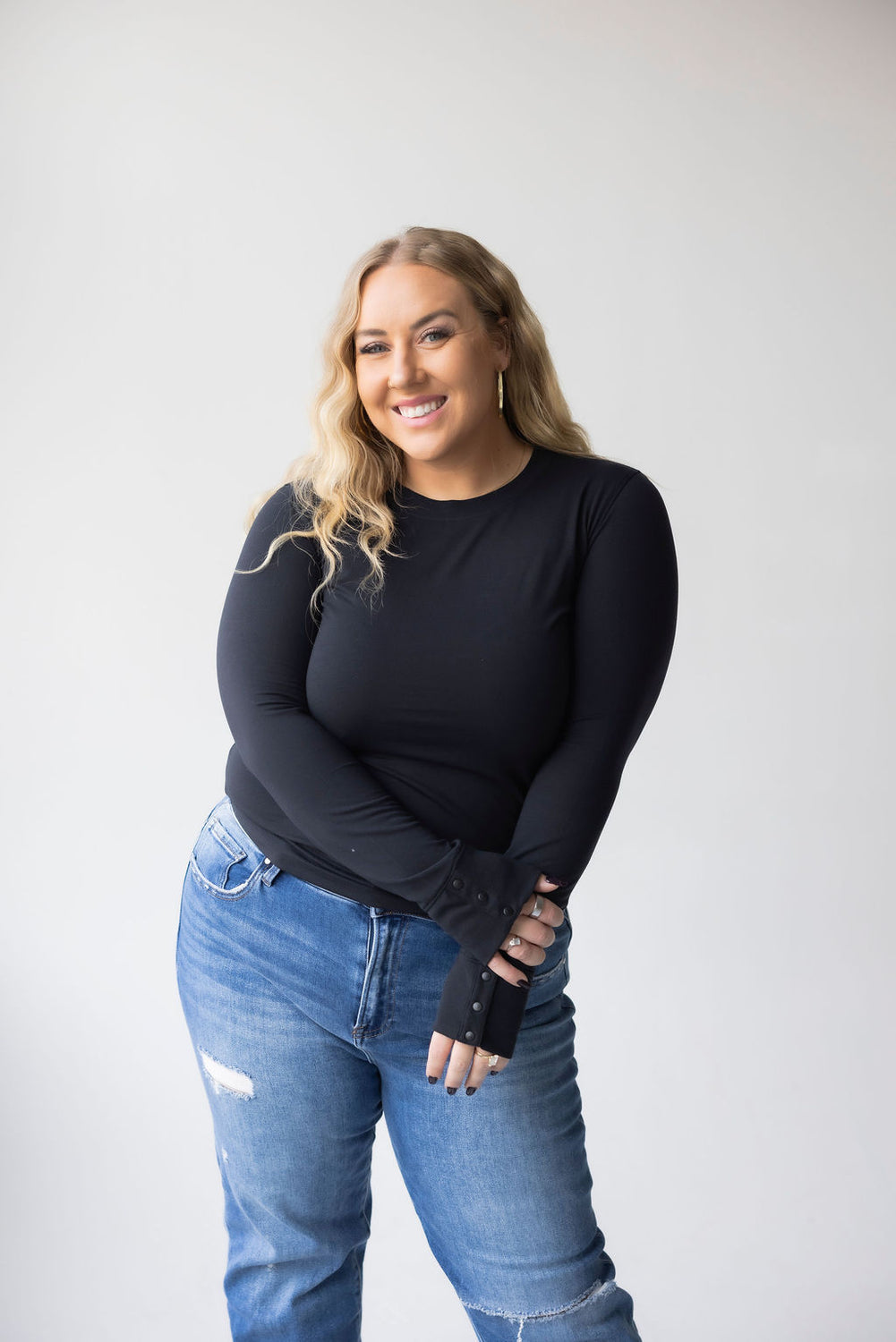 Marin Long Sleeve Top by Lily & Lottie