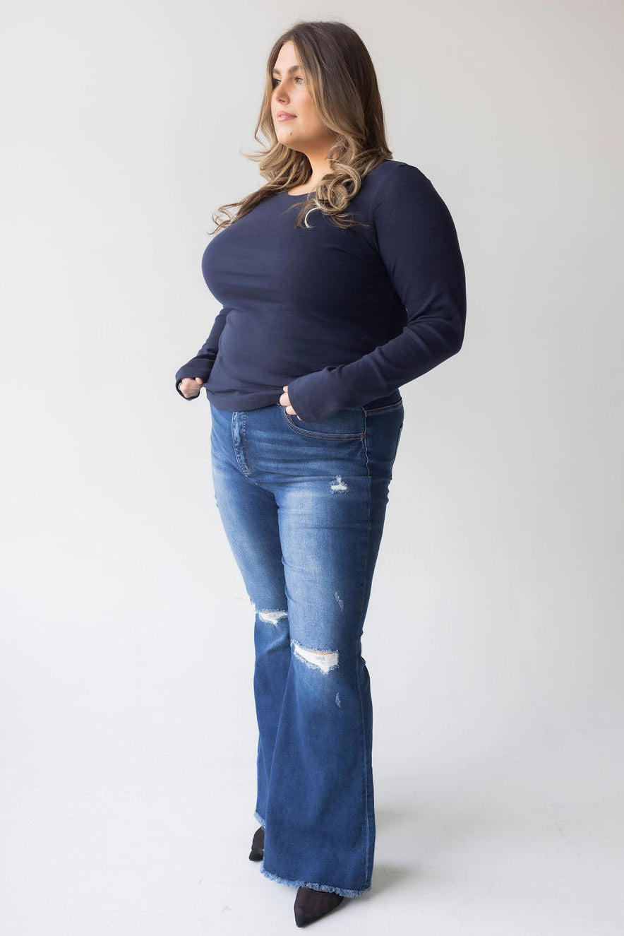 Kyra Long Sleeve Top by Lily & Lottie