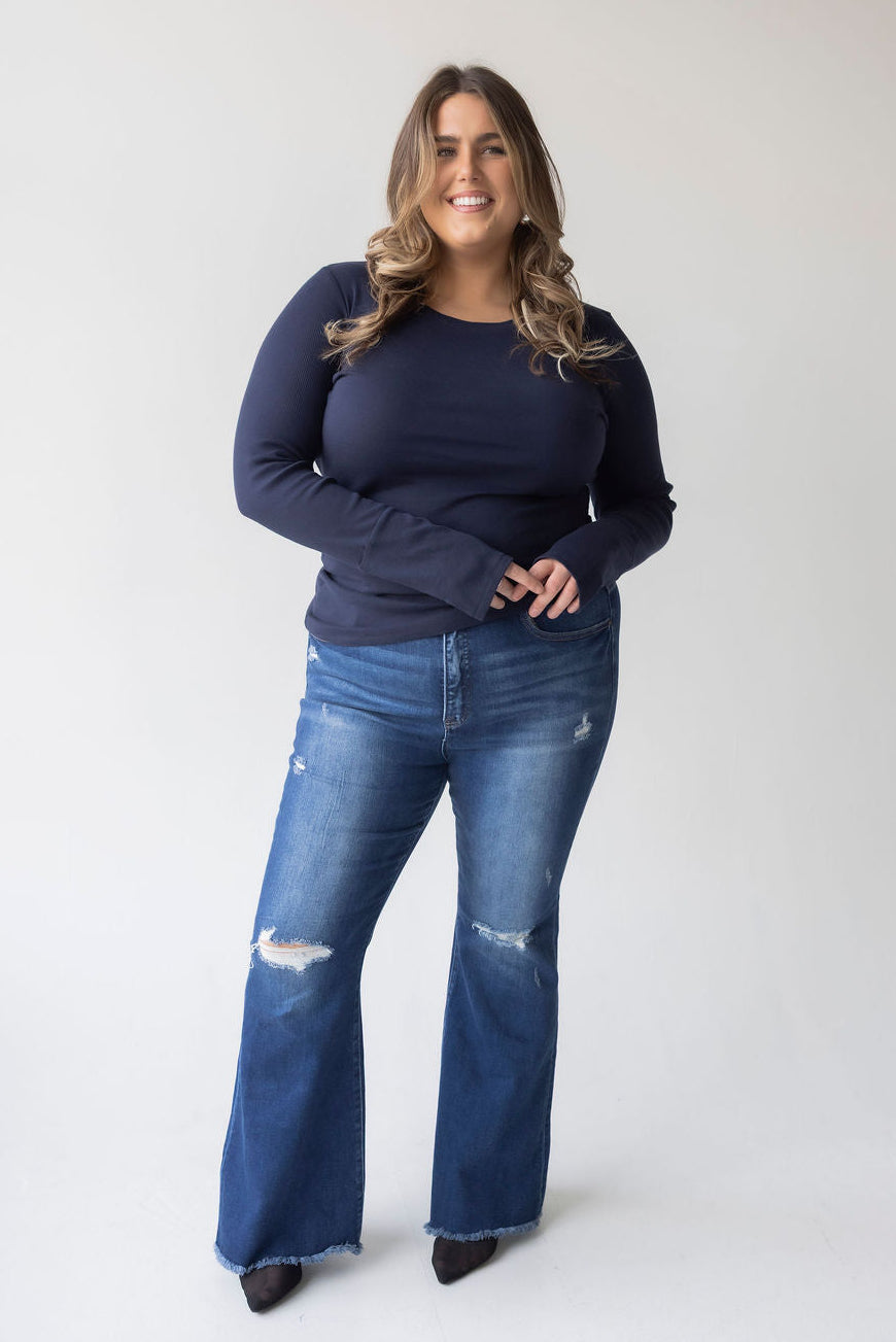 Kyra Long Sleeve Top by Lily & Lottie