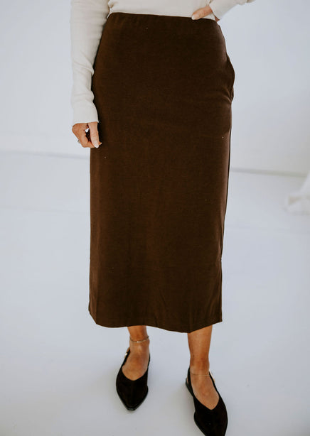 Ester Knit Midi Skirt product view