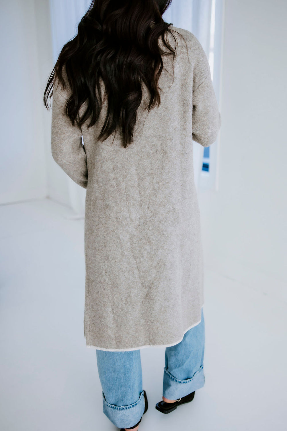 Vickie Longline Knit Jacket