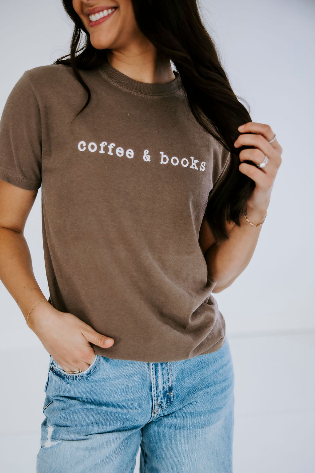 image of Books & Coffee Graphic Tee
