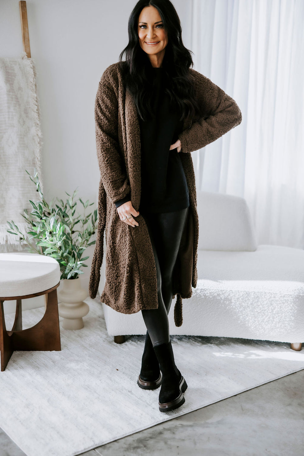 Emmit Fleece Robe Jacket