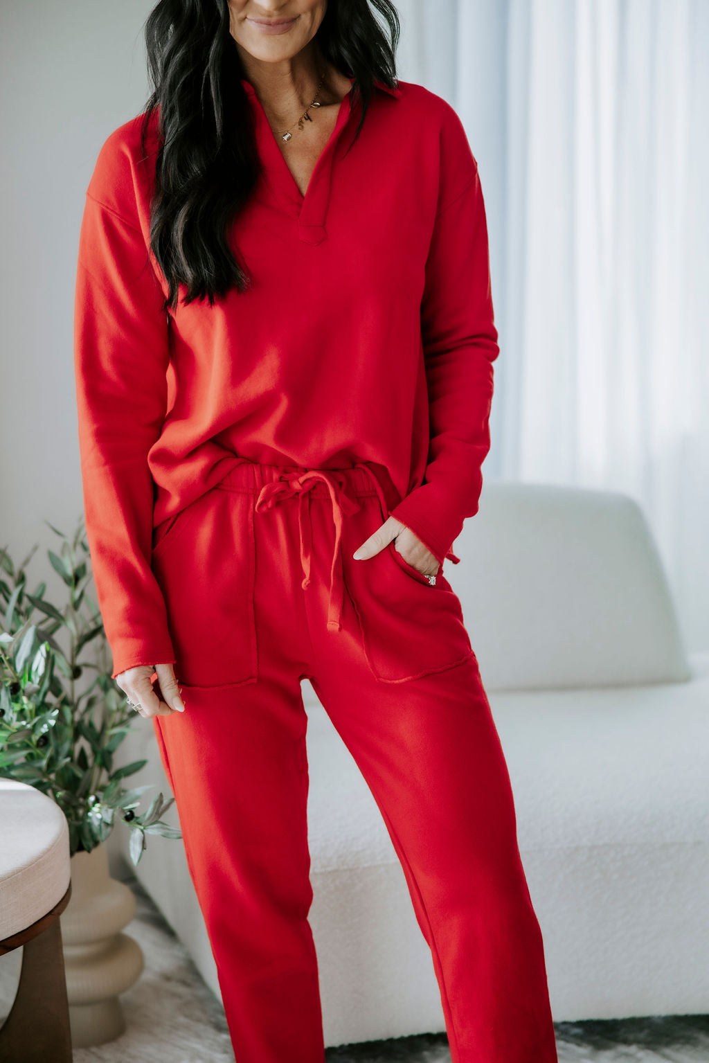 image of Dennie Tapered Lounge Pant